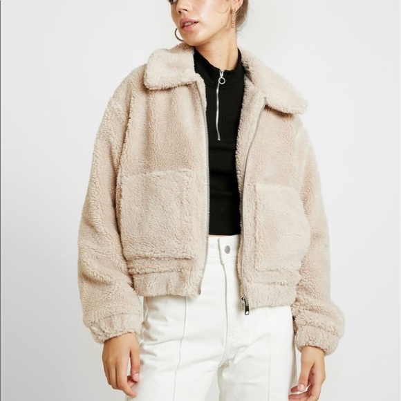 Urban Outfitters Jackets & Blazers - urban outfitters teddy sherpa jacket